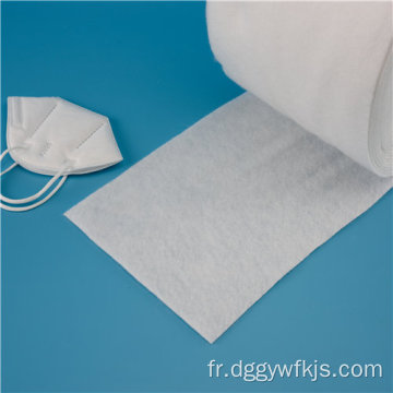 Masque filtrant sanitaire non tissé en coton